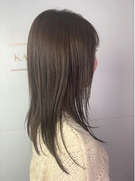 ケイトブラウン(KATE BROWNE) ロングウルフレイヤー