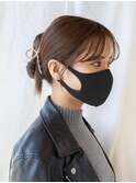 【白川】20代30代40代ぱっつん前髪ミントベージュ23.5.5