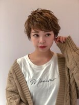 ヘアーアンドファッションシオミエイチ (hair＆fashion shiomi H) 【shiomi H】カジュアルベリーショート