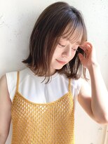 レクタ(RECTA)&nbsp;アッシュブラウングレーベージュショートボブ切りっぱなしボブ4