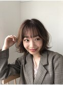 ふんわりボブ