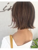 リンク(Link)&nbsp;【Link】切りっぱなしボブ/ハイライト/白髪ぼかしハイライト