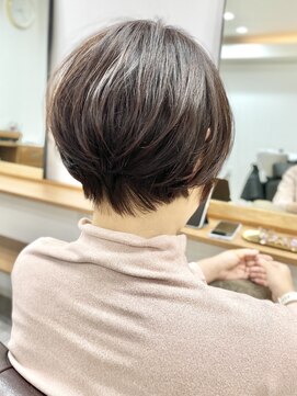 ランプ(Lamp) くびレイヤーグレーベージュニュアンスカラー白髪染め白髪ぼかし