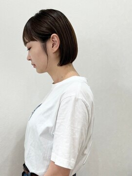 リム(Limb) ぱつっとボブ　ショコラブラウン