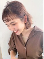 バブルス 春日部店(BUBBLES) ボブ×短めフルバング