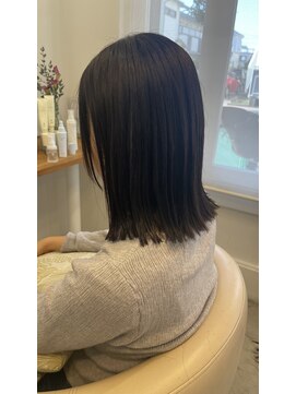 ブーケブラン(BOUQUET BLANC) ヘイリーボブという名の楽ちんおしゃれボブ