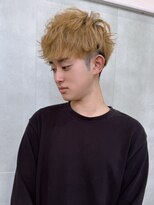 イーストハムヘッドショップ(EAST HAM head shop) ブリーチカラーベージュ/ツーブロック