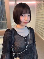 フィルムス 表参道(FILMS)&nbsp;ミニウルフレイヤーカット顔周り前髪韓国ショートボブ/表参道