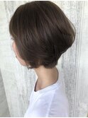 前下がりショートボブ