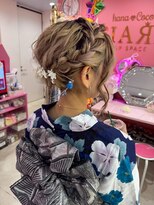 ハナココ 水戸店(hana Coco) ゆるふわアップ