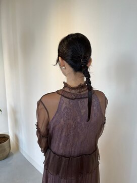 イノセントヘア(innocent.hair) お呼ばれヘアセット×平尾/薬院/高宮