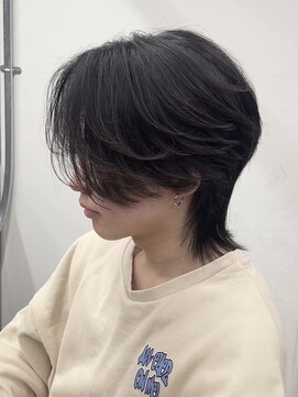 カルテット(Quartetto) ハイライト/マッシュパーマ/ウルフ/アッシュブラック/八王子駅