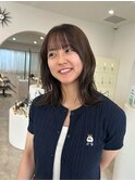 黒髪/クラゲヘアー/オリーブグレー/小顔/ココアベージュ/沖縄市