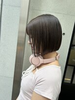 ディジョン(Dijon)&nbsp;韓国顔まわりレイヤーカットグレージュオリーブベージュブラウン