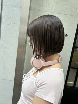 ディジョン(Dijon) 韓国顔まわりレイヤーカットグレージュオリーブベージュブラウン