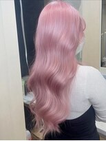 ネハス 名古屋栄店(nehus.)&nbsp;ピンクカラー/ブリーチカラー/ウルフカット/レイヤーカット