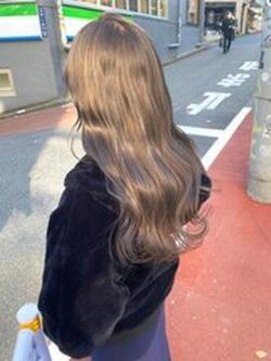 デート 原宿(DATE) ベージュ/ダブルカラー/ケアブリーチ/髪質改善/原宿