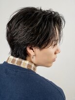 オーシャントーキョーオーバー 渋谷(OCEAN TOKYO OVER)&nbsp;韓国ヘアニュアンスコンマバングセンターパートフェザーパーマ