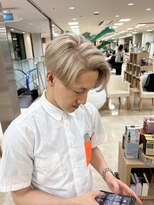 シャルムバイケンジ(Charm.by KENJE) ブリーチ/ブリーチカラー/ベージュカラー/ダブルカラー/銀座