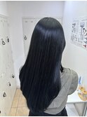 つやつやブルーブラックカラー
