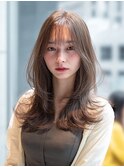 レイヤーカット髪質改善カラー透明感カラー顔まわりカット
