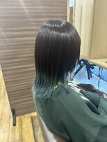 アレッタヘアーサロン(ALETTA HAIR SALON) gradation × green
