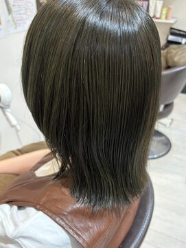 ネイヴスヘアー 福工大駅前店(Neivs Hair) オリーブグレージュ