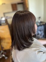 美容室 ブラウン(Brown) 髪質改善カラーで作る透明感ブラウン