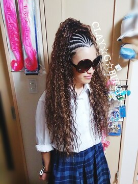 クレイジービッチ(CLAY G BITCH) 【￥450~】仙台 コーンロー クロス 放射線 ダンス ダンサー