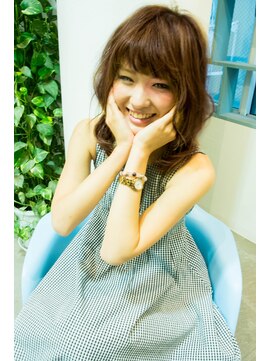 イーマ 天王寺店(iima) 『iima』マーメイドアッシュ×大人可愛いミディ