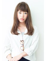 フミ(Fumi)&nbsp;前髪パッツン魅力ロング