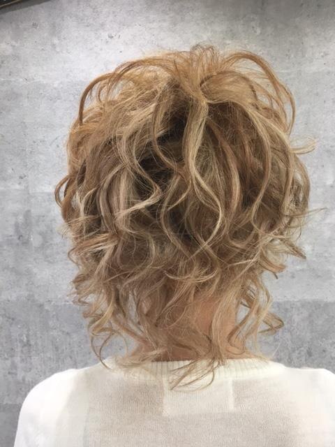 プチスジ盛りヘアセット