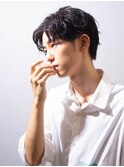 似合わせカットイメチェン/センターパート/サーフカール