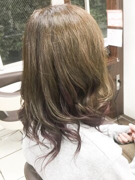 グリーン レーベル 川崎店(Green label) イルミナカラー×フォレスト×インナーブロッサム【川崎/川崎駅