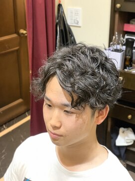 ヒロギンザバーバーショップ 神楽坂店(HIRO GINZA BARBER SHOP) スパイラルパーマ