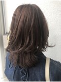 throwカラー　ピンクブラウン