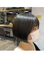 ロンド ルージュ 銀座店(Lond rouge) ショートボブ 襟足が綺麗なショート