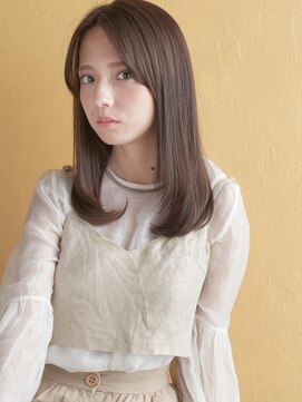 ミンクスプラス 流山おおたかの森(MINX plus) うるつやストレート #モード#3Dカラー#ジグザグバング