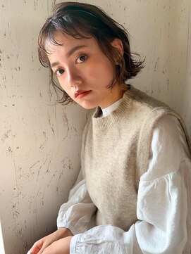 ホーム(HOME) 【HOME下北沢】ミニボブ☆カチューシャアレンジ
