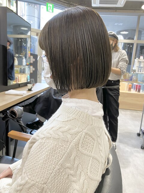 20代30代40代_前下がりボブ【横浜】＠ryota_hair