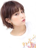 大人可愛い２０代３０代４０代小顔 クールショート H1
