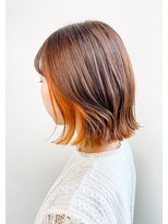 エイト 池袋店(EIGHT ikebukuro) 【EIGHT 池袋】オレンジインナー×オレンジベージュ