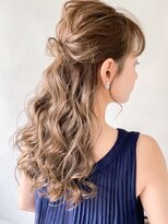 ディディ 表参道(dydi) ☆二次会パーティー編み込みハーフアップヘアアレンジ#93_1110