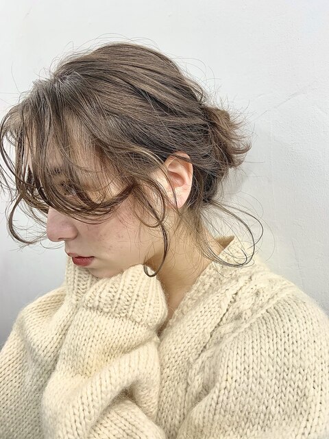 ルーズアレンジ/ヘアアレンジ/簡単アレンジ