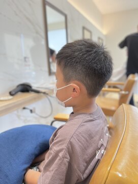 ラポールヘアー(rapport hair) キッズ　刈り上げショート＊