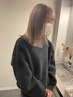 【2,3回目来店】カット+ケアカラー+バイカルテ髪質改善トリートメント17000円