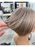 透明感ベージュラベンダーブラウンオリーブグレージュ