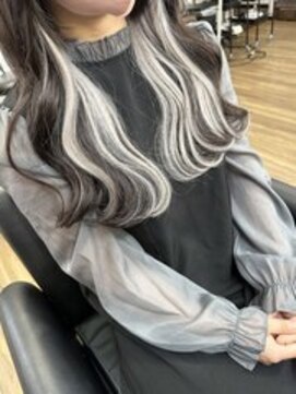 ネクサス 心斎橋(Nexus) エアリーロング美髪切りっぱなしボブピンクブラウンNexus心斎橋