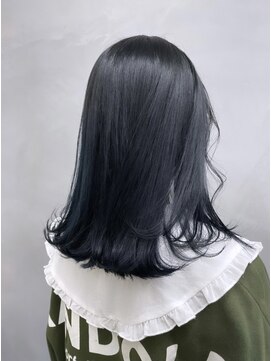 オアシス(oasis) 【oasisマミ】10代20代大人可愛いブルーブラック/ケアブリーチ