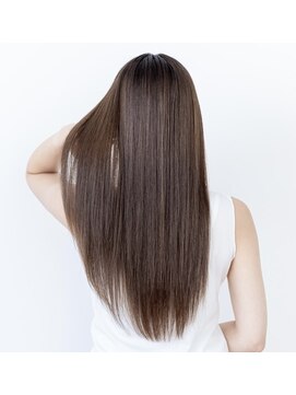 アールサロンプラスキャスパ 自由が丘(Rrsalon+CASPA) 《髪質改善》R.HASエクソソーム水素トリートメント＋カラー